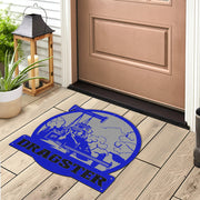 Custom Shaped Dragster Door Mat