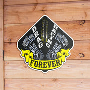 Drag Racing Forever Metal Sign