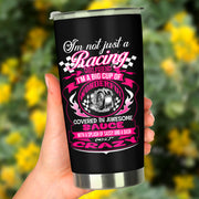 racing girlfriend tumbler