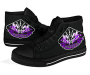 Sprint Car Racing High Top Shoes