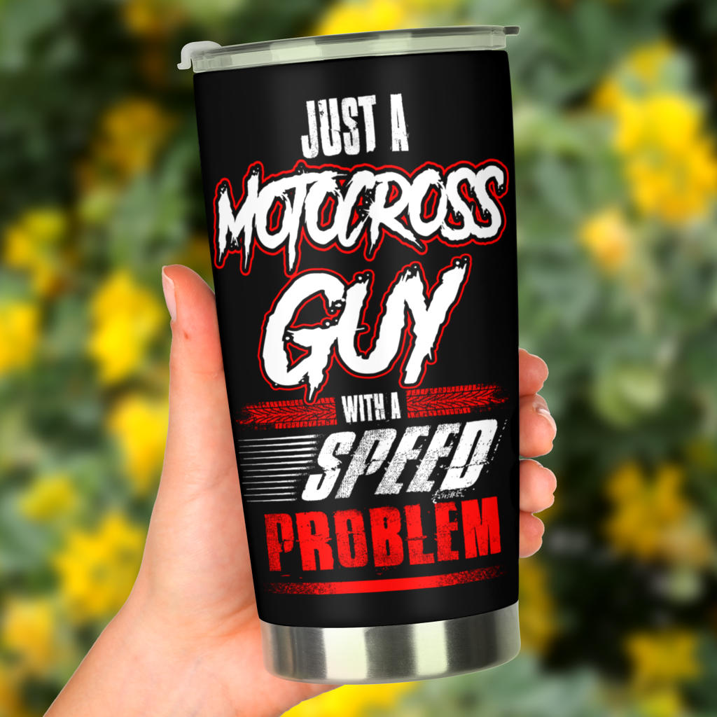 motocross tumbler