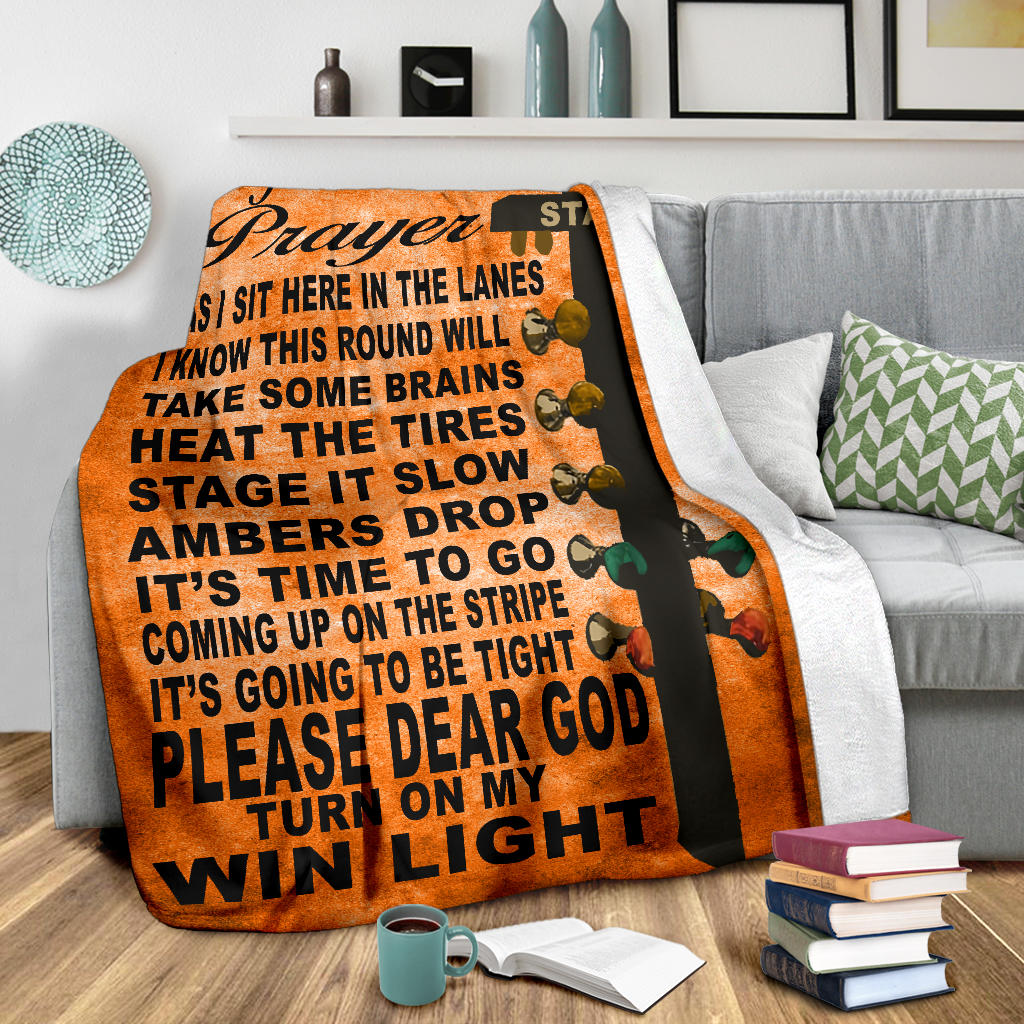 Drag Racer's Prayer Blanket