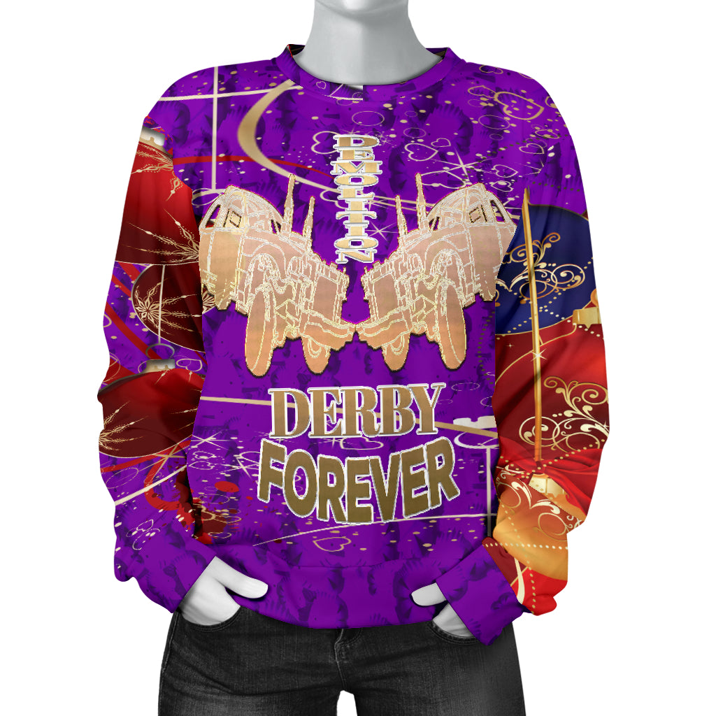 Demolition Derby Ugly Women's Sweater