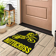 Custom Shaped Motocross Door Mat