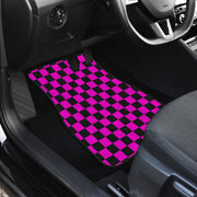 Racing Checkered Flag Car Mats