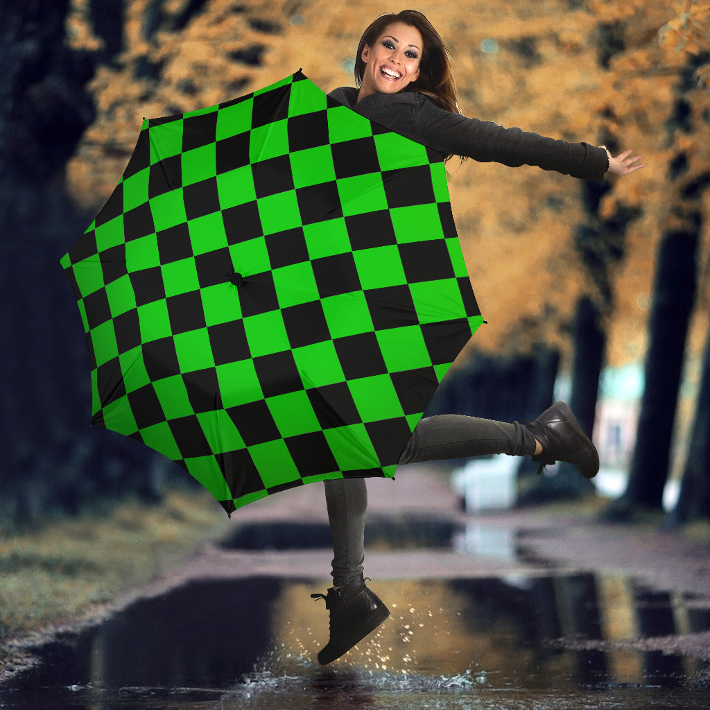 Racing Checkered Flag Umbrella