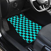 Racing Checkered Flag Car Mats