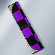 Racing Checkered Flag Windshield Sunshade