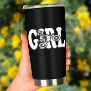 Motocross Girl Tumbler