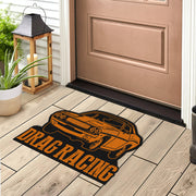 Custom shaped drag racing door ma