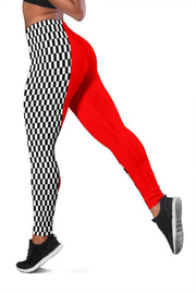 Racing Checkered Flag Leggings