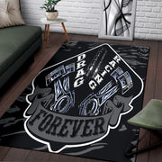 Drag Racing Forever Rug