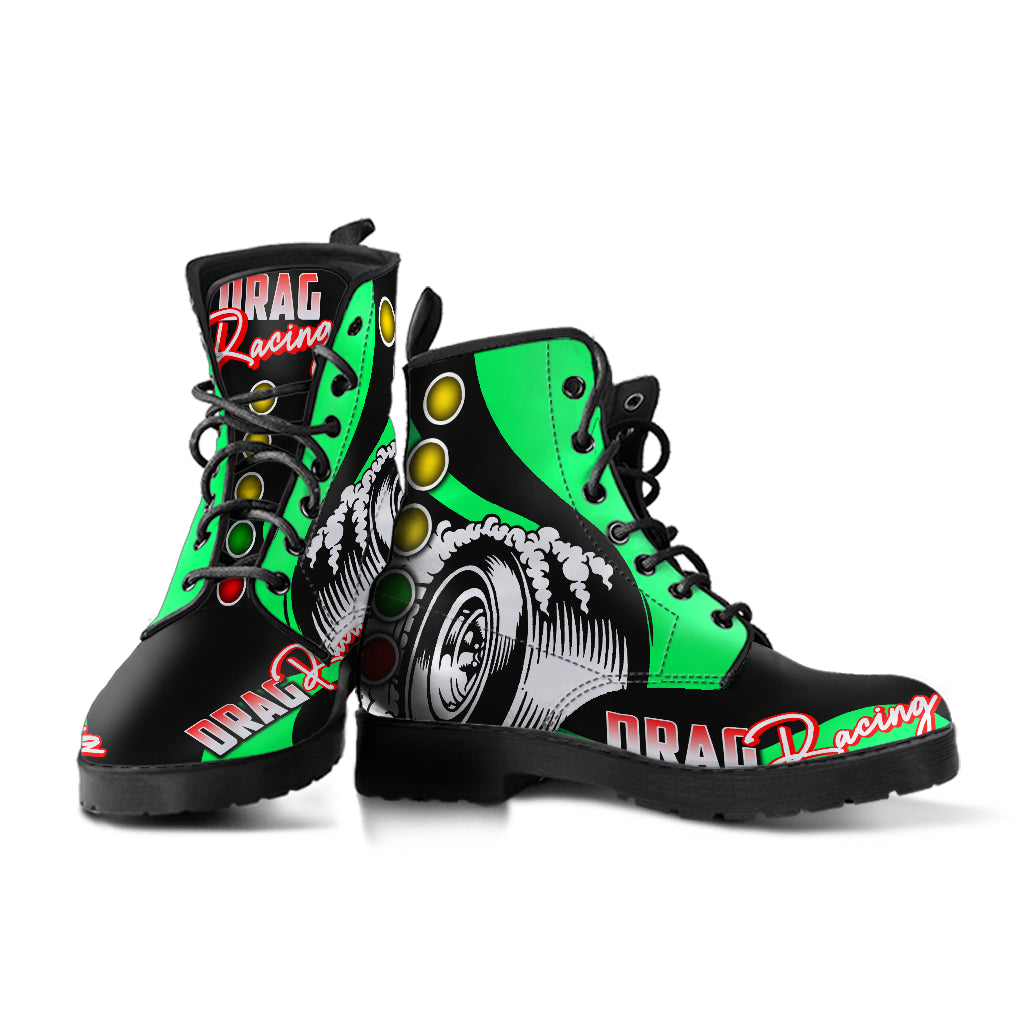 Drag Racing Boots green