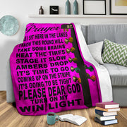 Drag Racer's Prayer Blanket