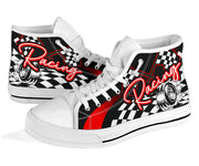 Racing High Top Shoes red