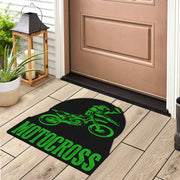 Custom Shaped Motocross Door Mat