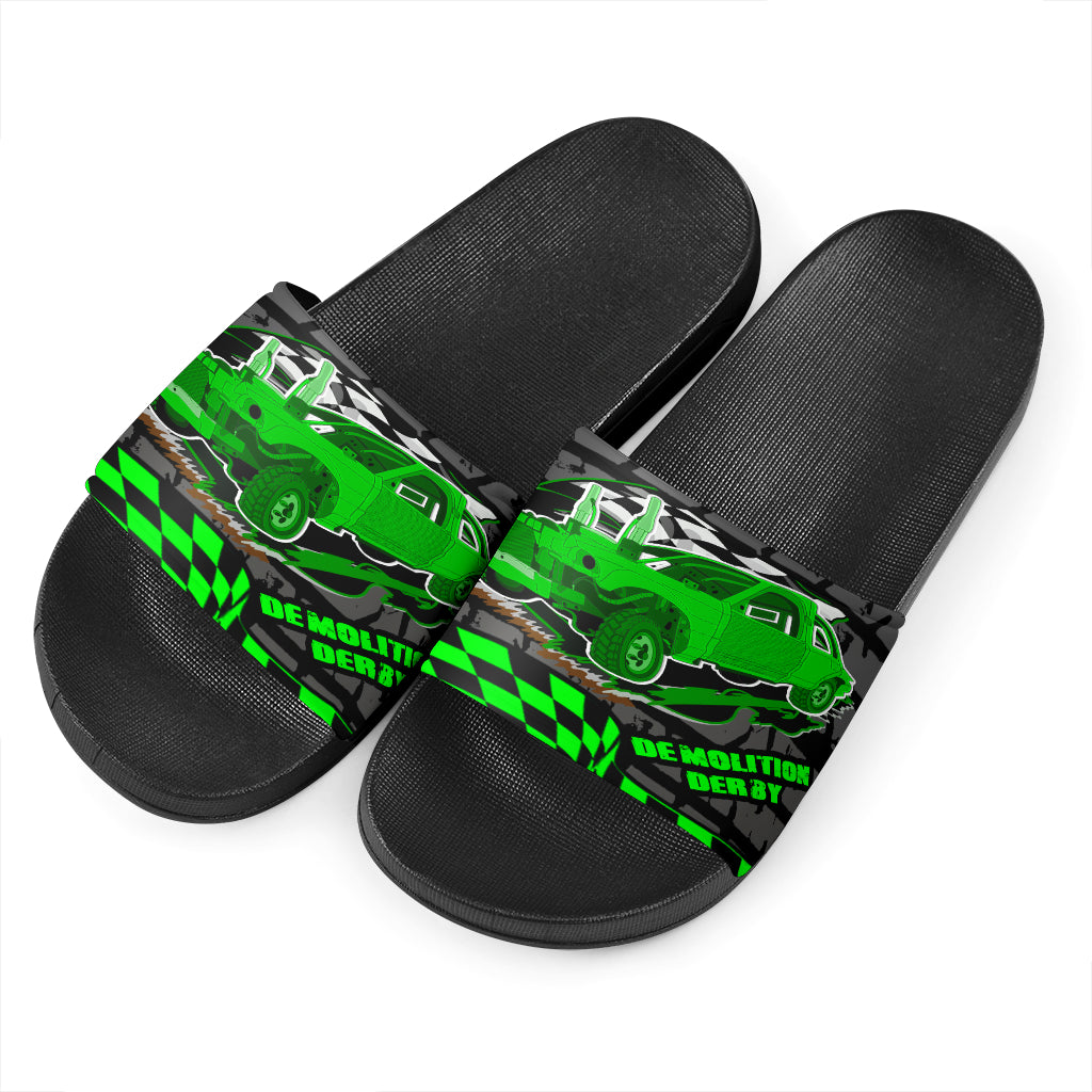 Demolition Derby Slide Sandals