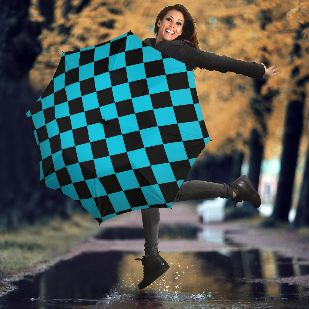 Racing Checkered Flag Umbrella