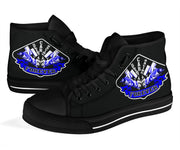 Sprint Car Racing High Top Shoes