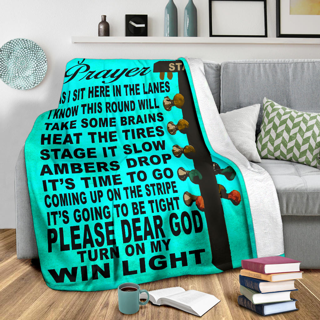 Drag Racer's Prayer Blanket