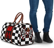 racing checkered bag