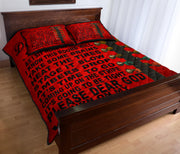 Drag Racer's Prayer Quilt Bed Set
