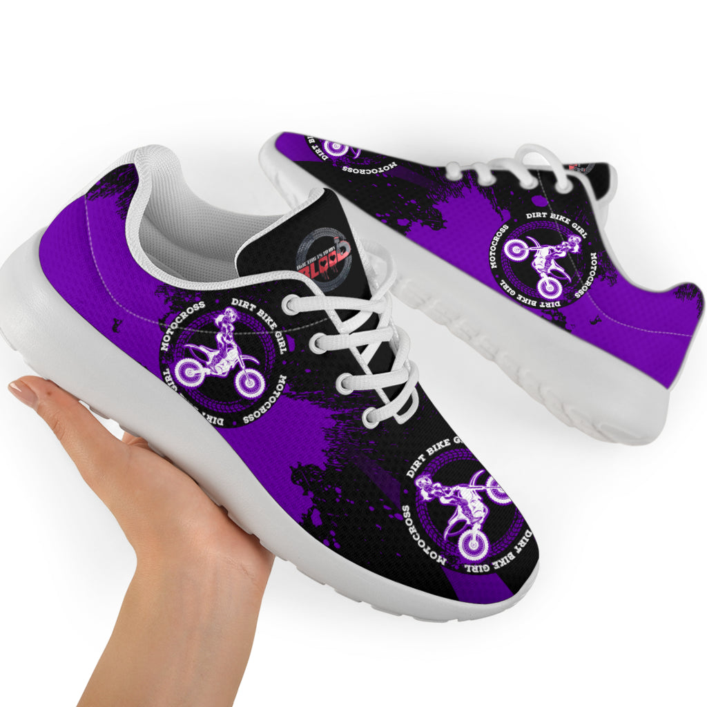 Dirt Bike Girl Sneakers