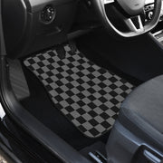 Racing Checkered Flag Car Mats