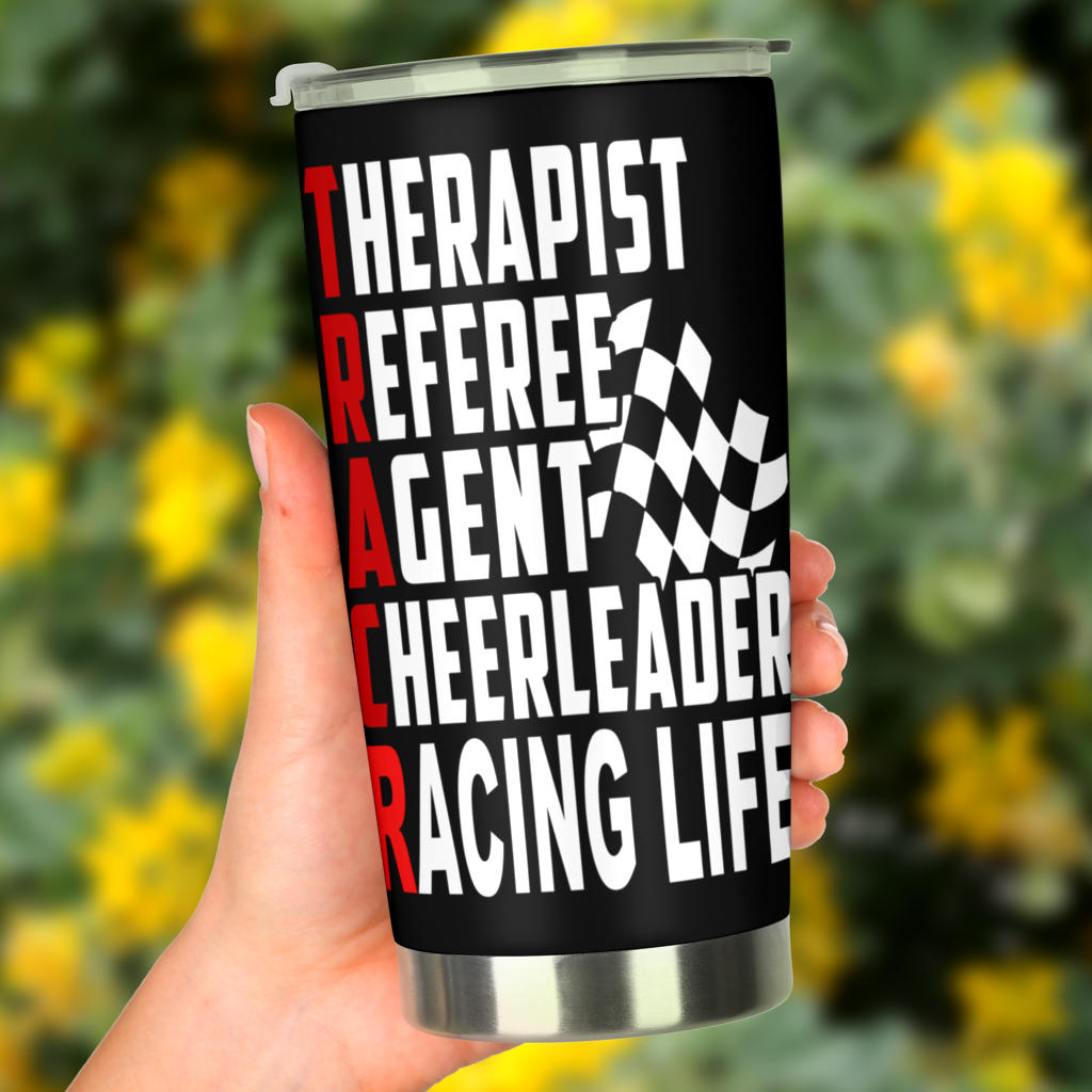 Racing life tumbler
