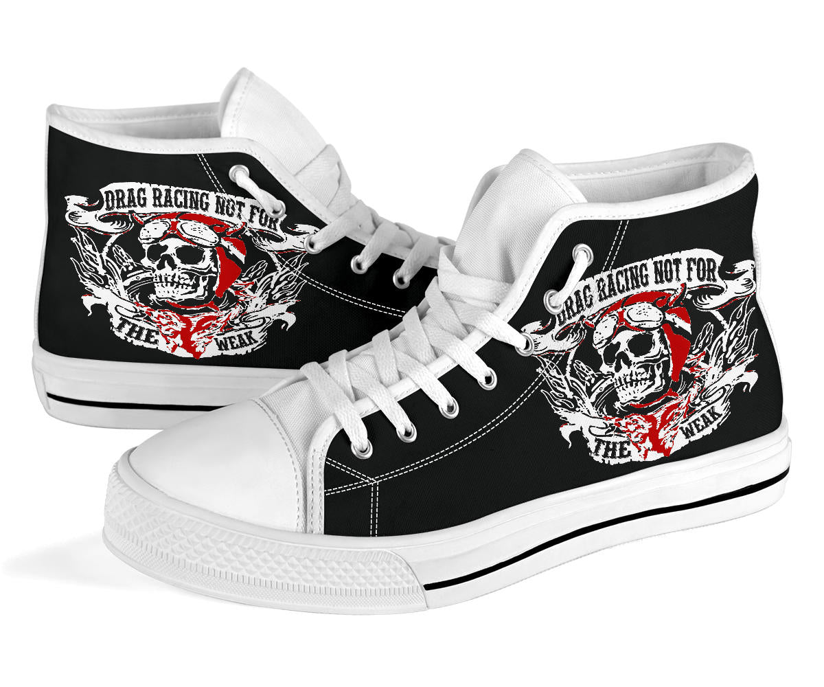 Drag Racing High Top Shoes