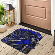 Custom Shaped Motocross Door Mat