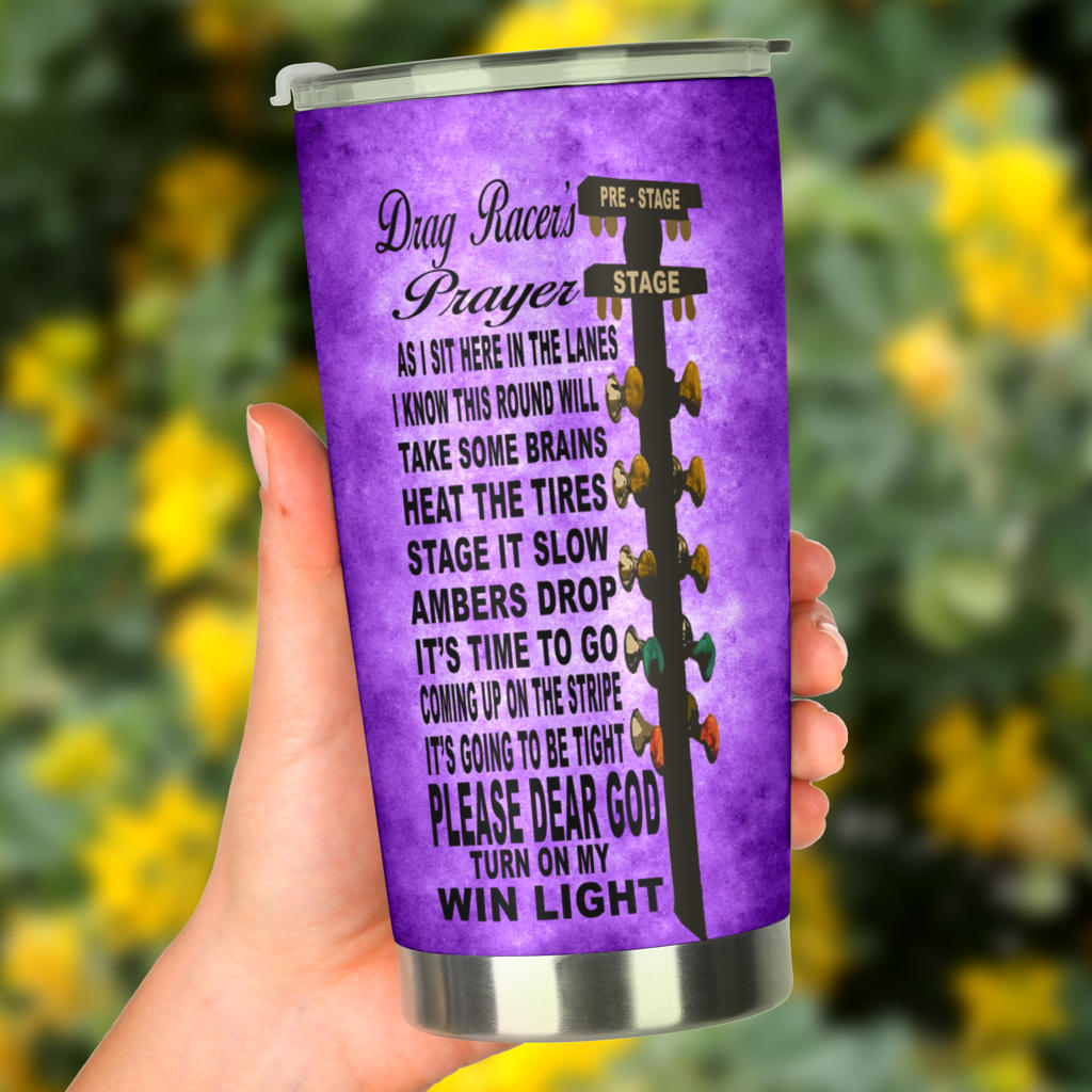 Drag Racer's Prayer Tumbler