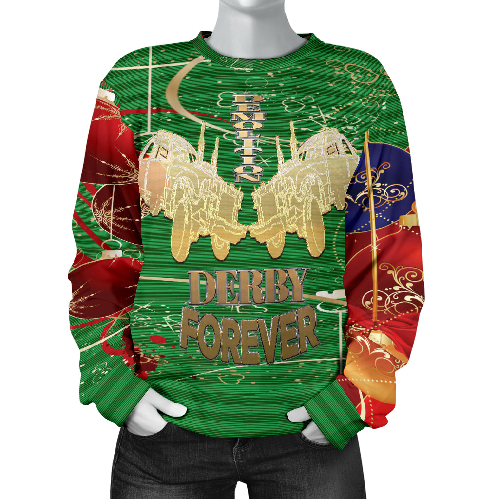 Demolition Derby Ugly Women's Sweater