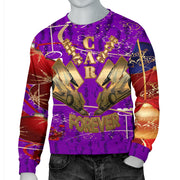 Sprint Car Racing Ugly Men's Sweater