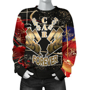 Sprint Car Racing Ugly Women's Sweater