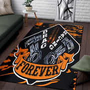 Drag Racing Forever Rug
