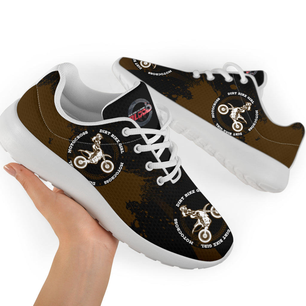 Dirt Bike Girl Sneakers