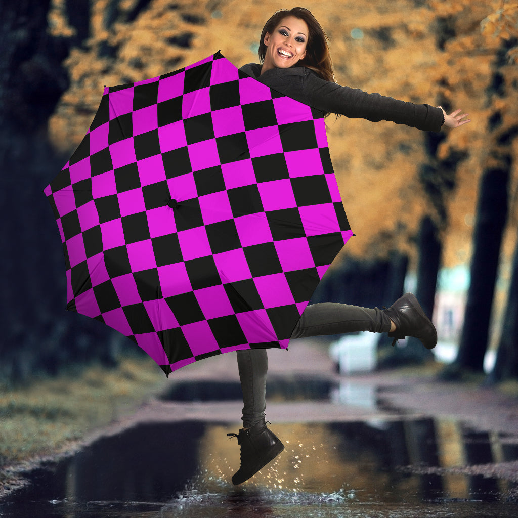 Racing Checkered Flag Umbrella