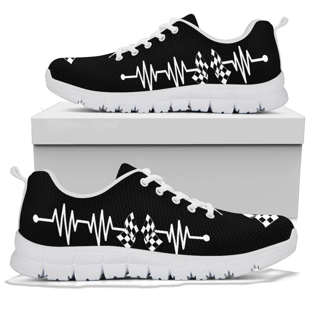 Racing Heartbeat Running Sneakers