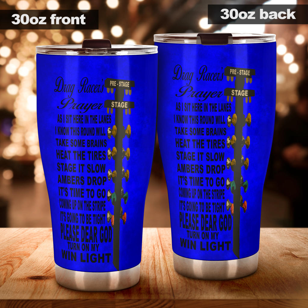 Drag Racer's Prayer Tumbler