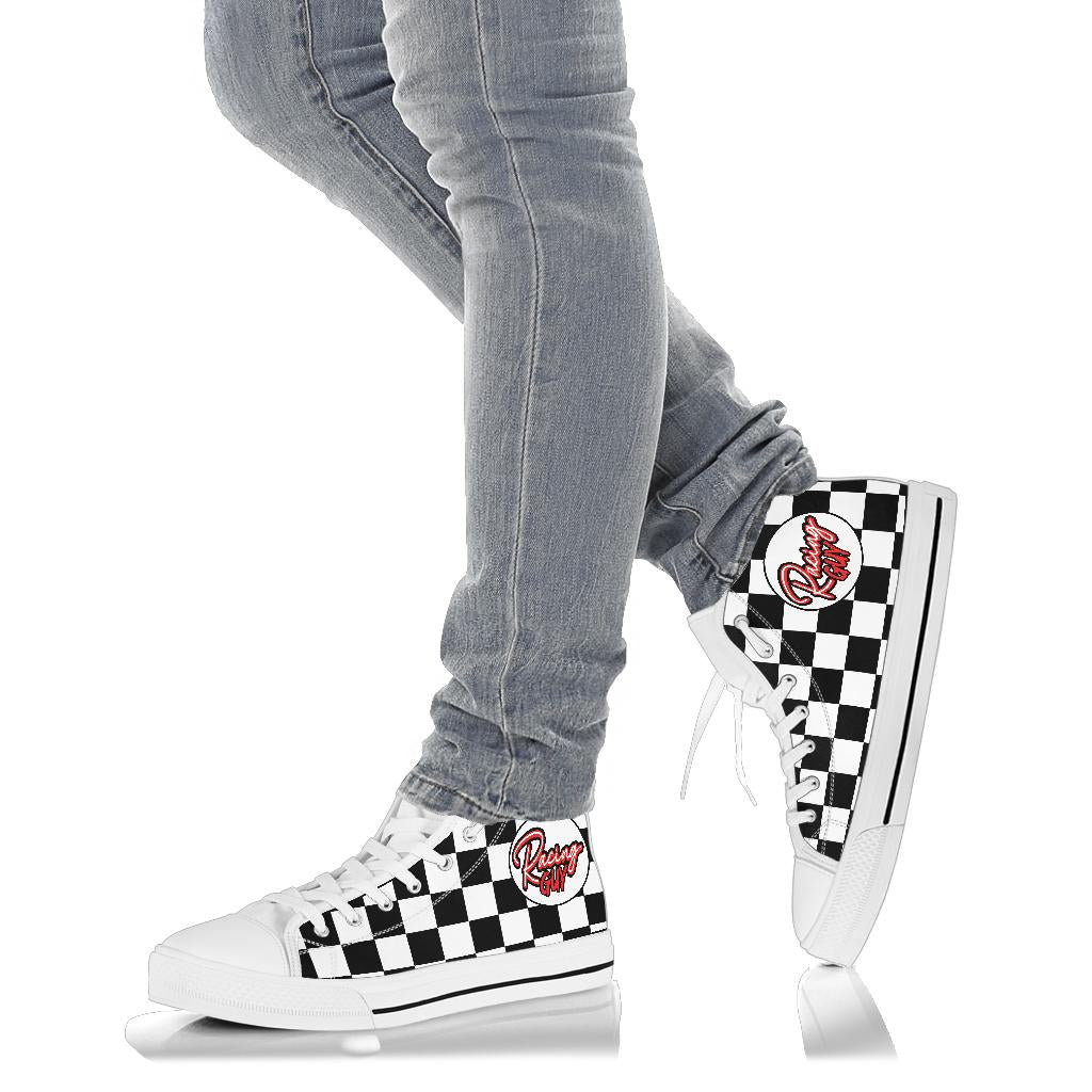 Racing Guy High Top Shoes