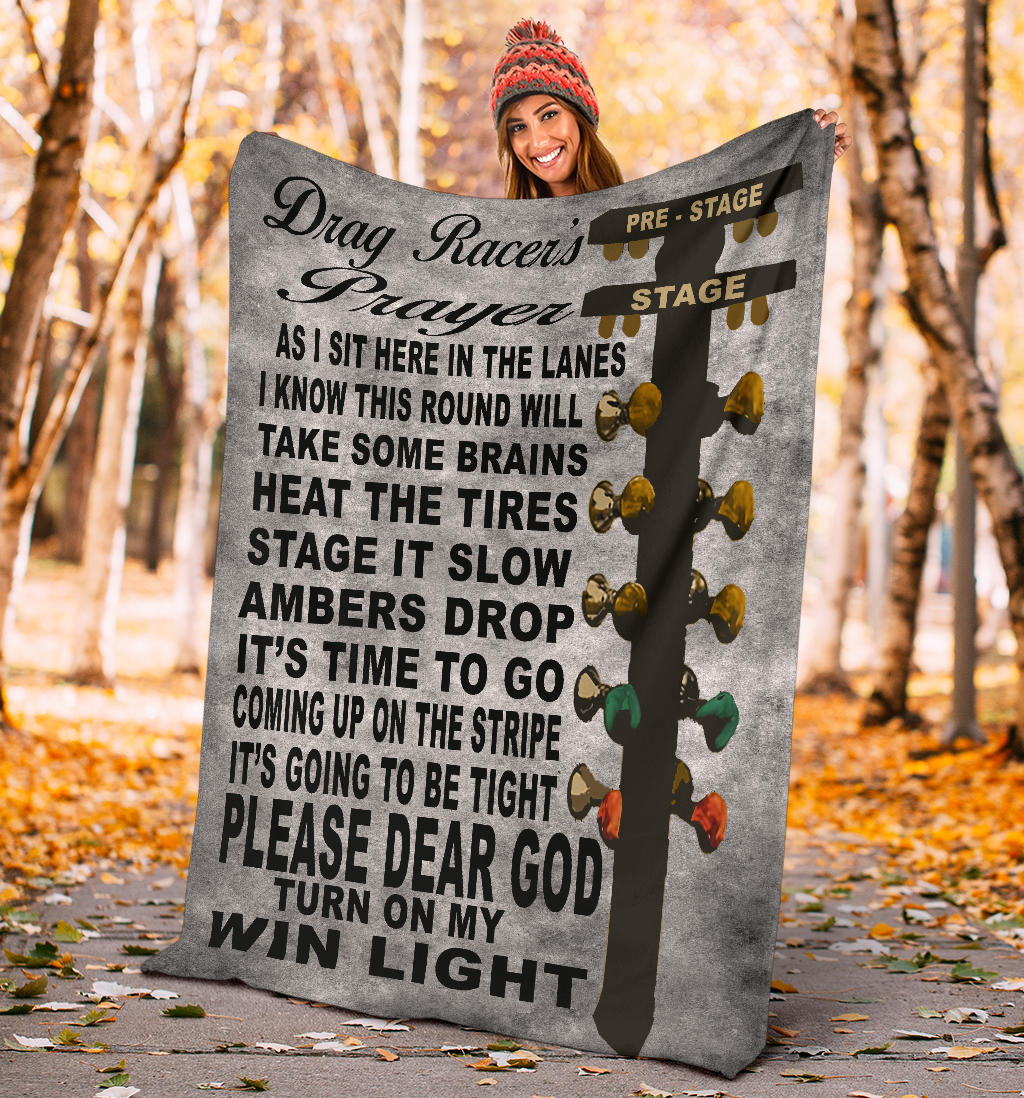 Drag Racer's Prayer Blanket