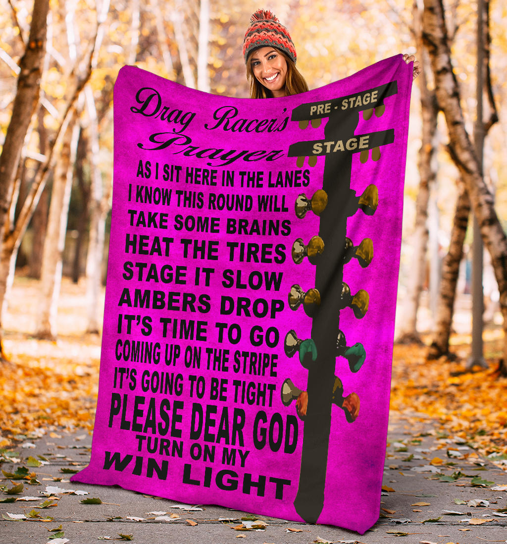 Drag Racer's Prayer Blanket