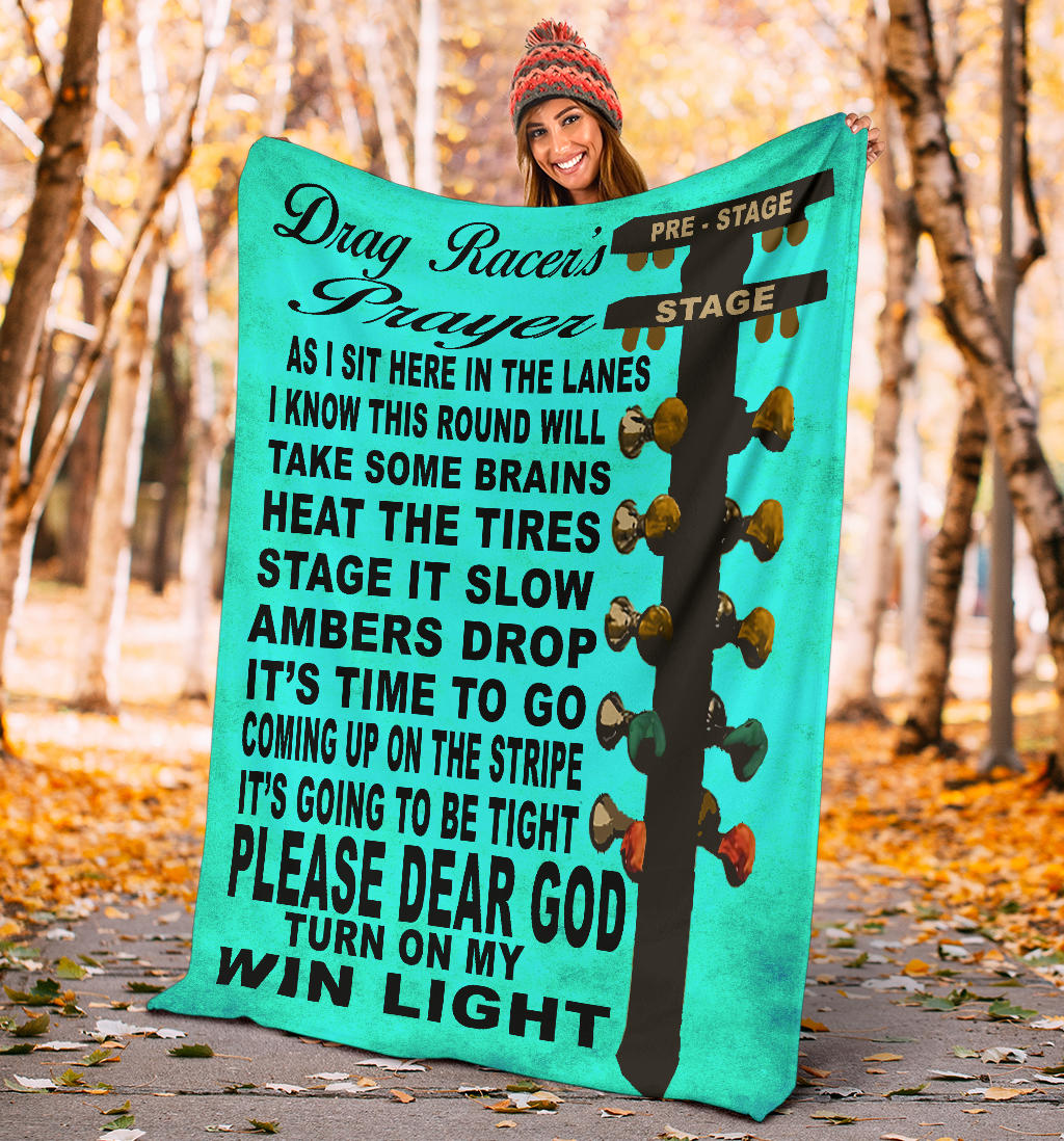 Drag Racer's Prayer Blanket