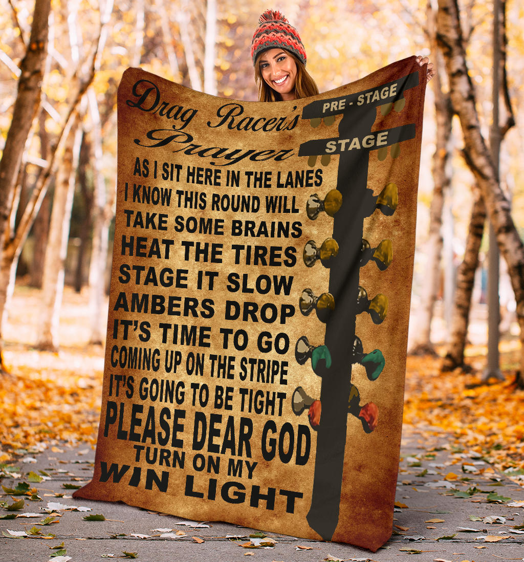 Drag Racer's Prayer Blanket