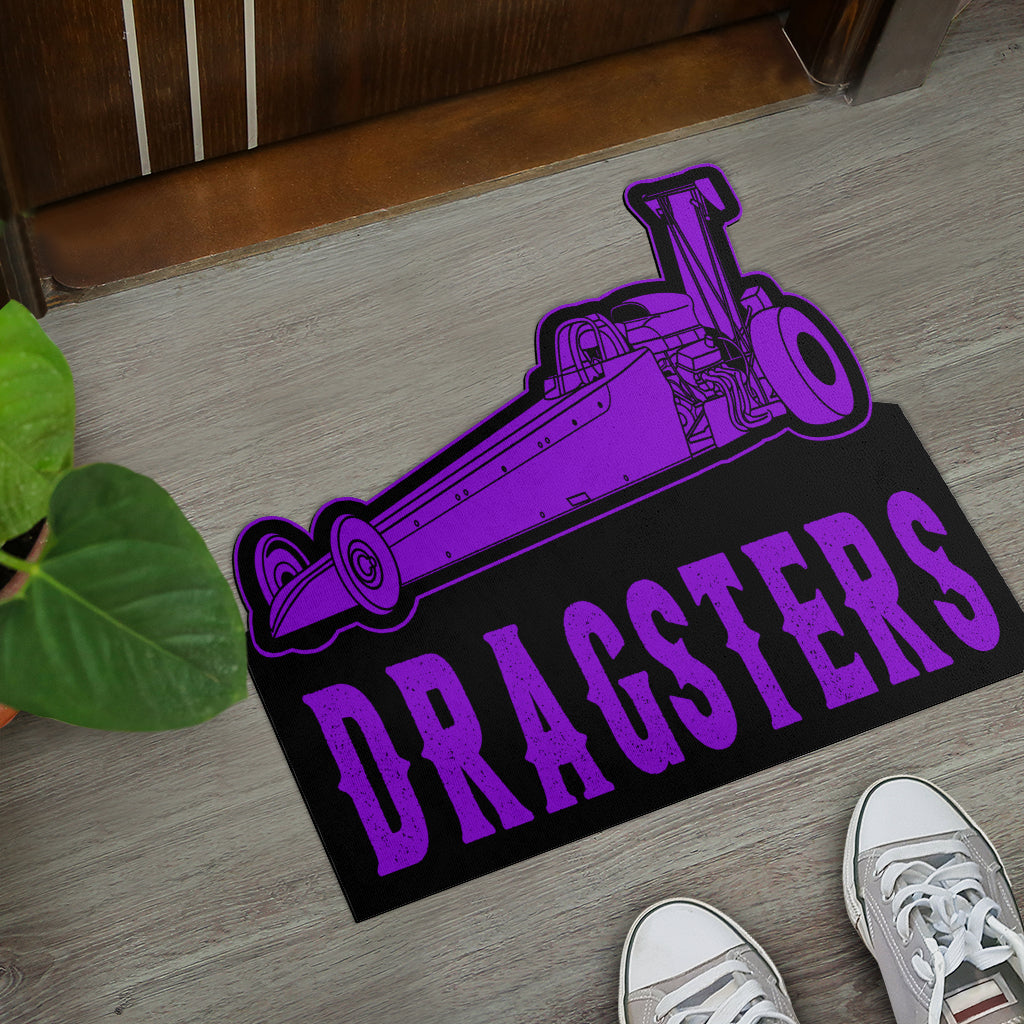 Custom Shaped Dragster Door Mat