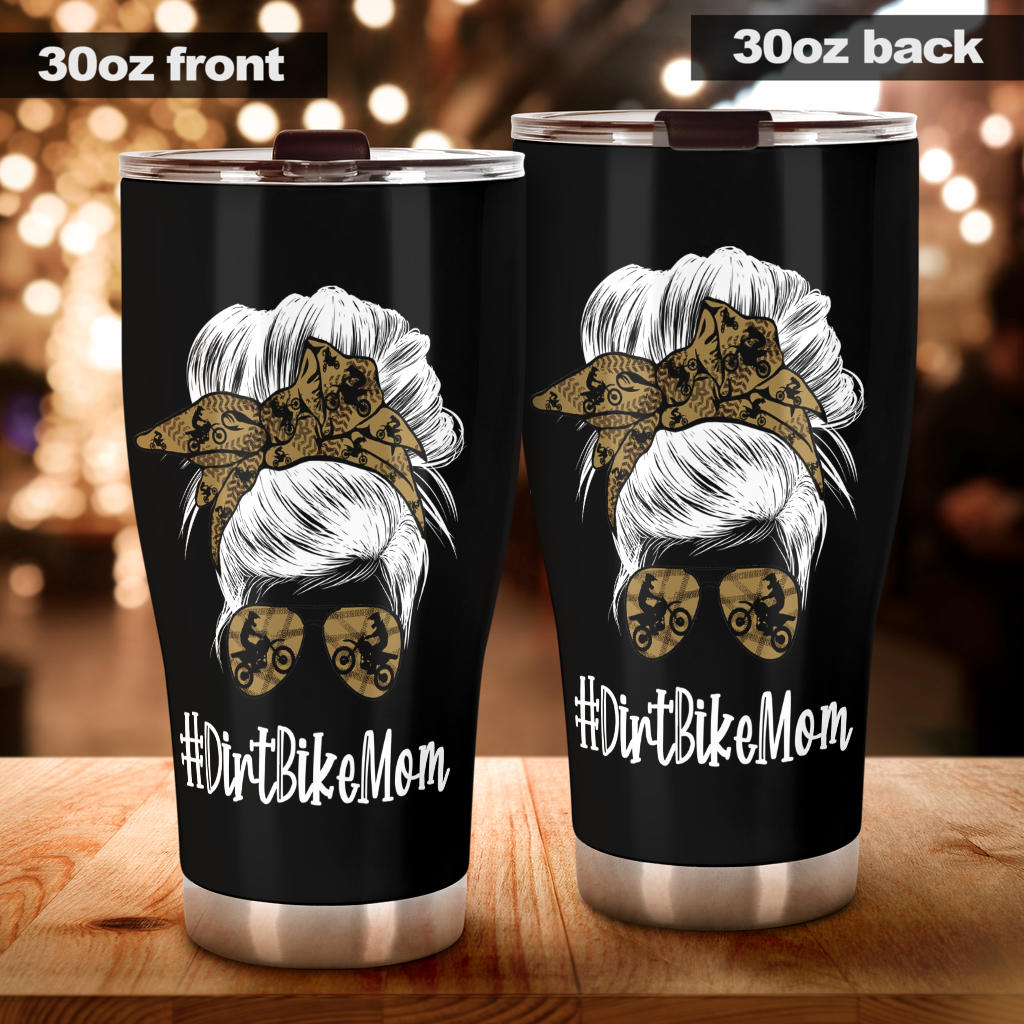 Dirt Bike Mom Tumbler