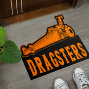 Custom Shaped Dragster Door Mat