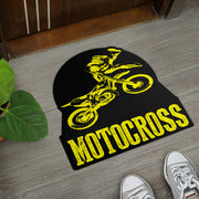 Custom Shaped Motocross Door Mat