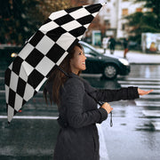 Racing Checkered Flag Umbrella